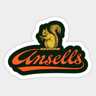 Ansells Sticker